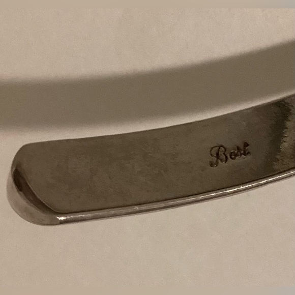 Best Signed Textured Torque Necklace Choker Collar Silver/Gold Tone Classic - Picture 4 of 7